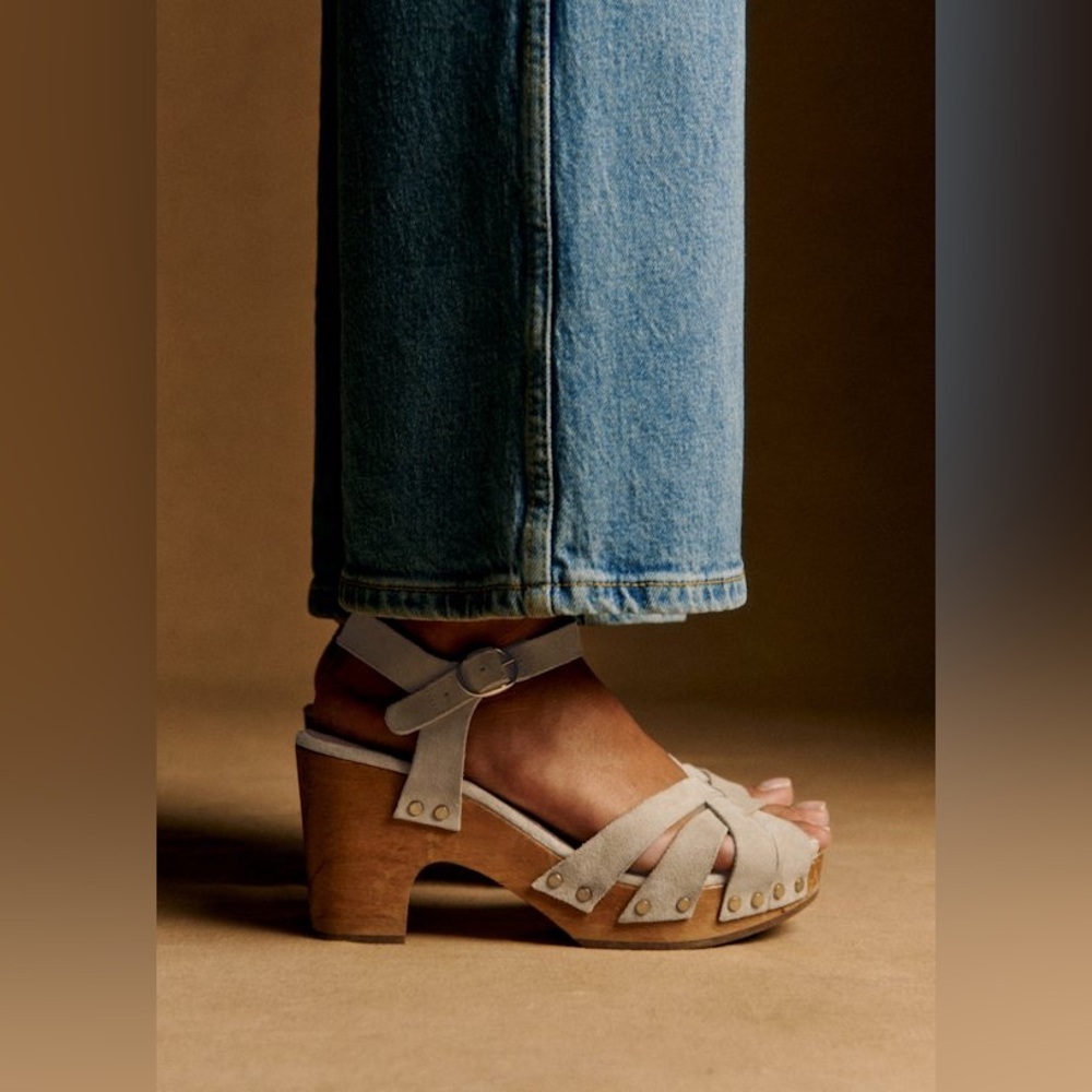 Sézane Isabelle Clogs in Sandstone FR 42 / US 11 - Picture 11 of 12